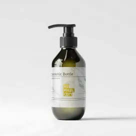 Dark Green Pump Bottle 03